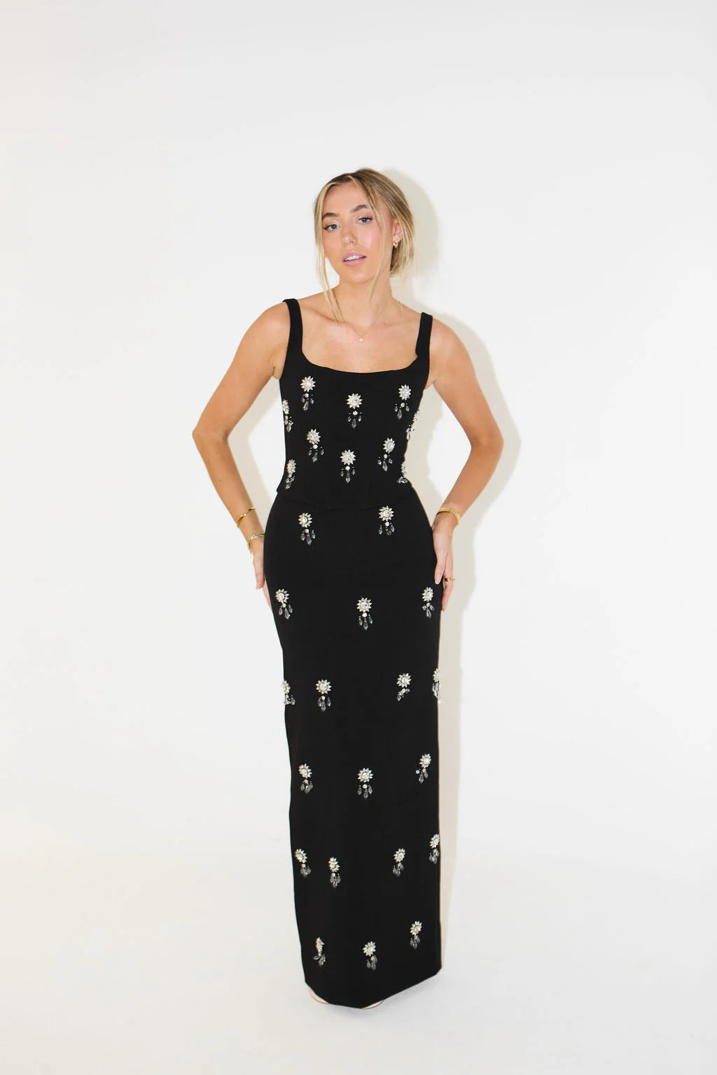 Conjunto Safira Preto