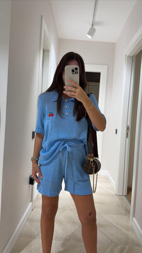 Conjunto Cherry Malibu Azul