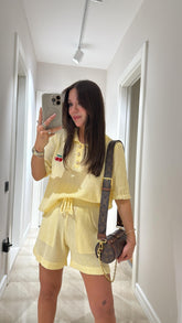 Conjunto Cherry Malibu Amarelo