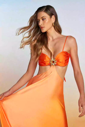 Vestido Betina Flame