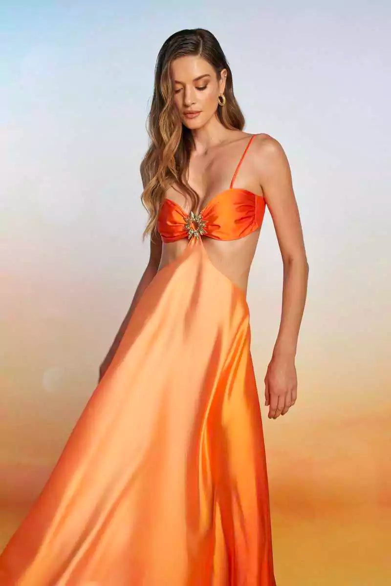 Vestido Betina Flame