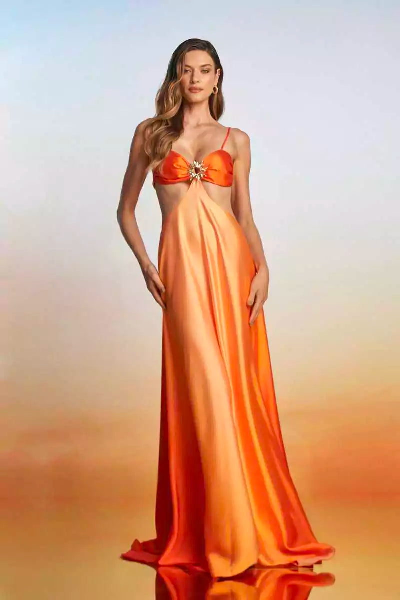 Vestido Betina Flame