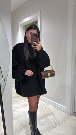 Vestido Moletom Oversized Jolie